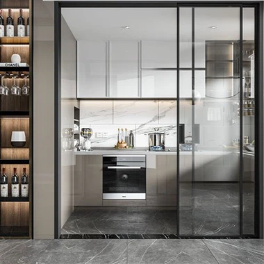 PVCキッチンパントリーキャビネット